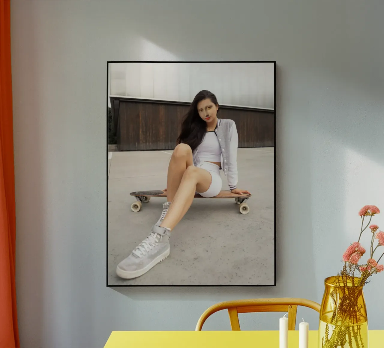 Skater Mona plexiglass da Dikhotomy