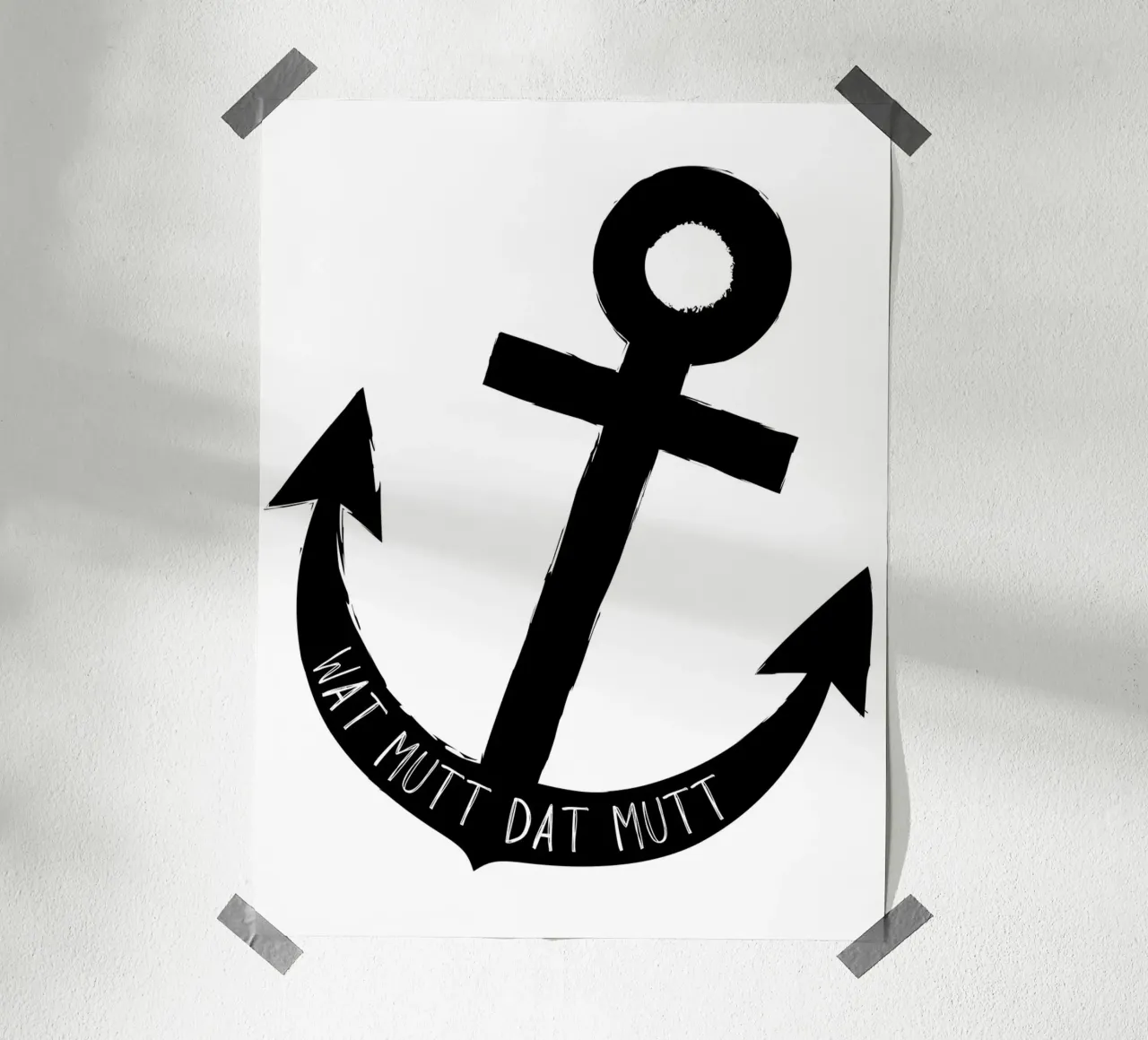 WAT MUTT DAT MUTT poster da DigiWunderwerk