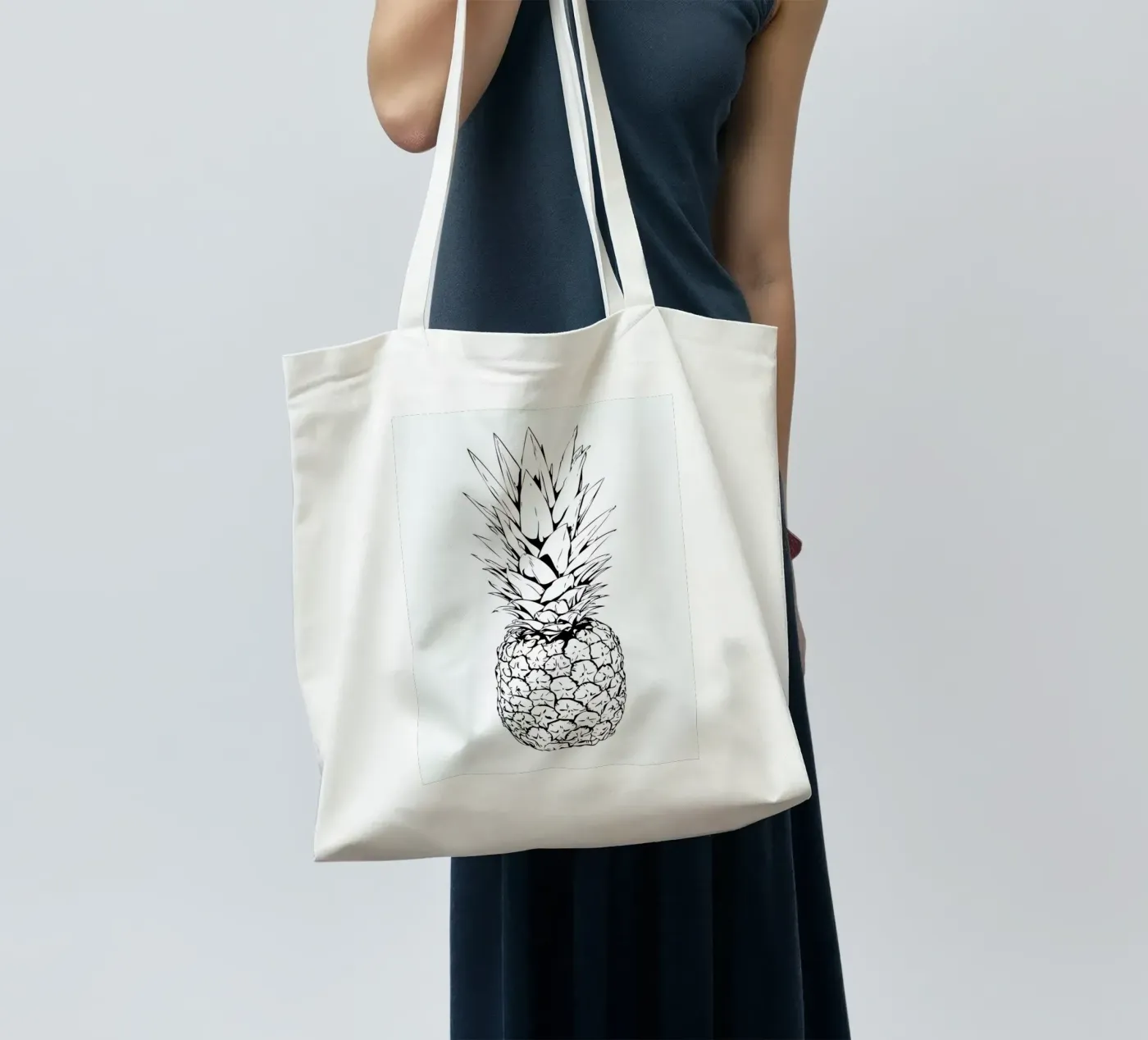 Pineapple tote bag by Honeymoon Hotel