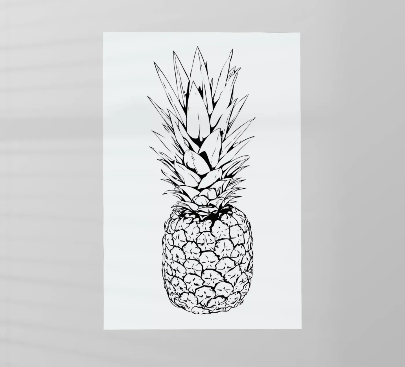 Pineapple Backlit Folie von Honeymoon Hotel