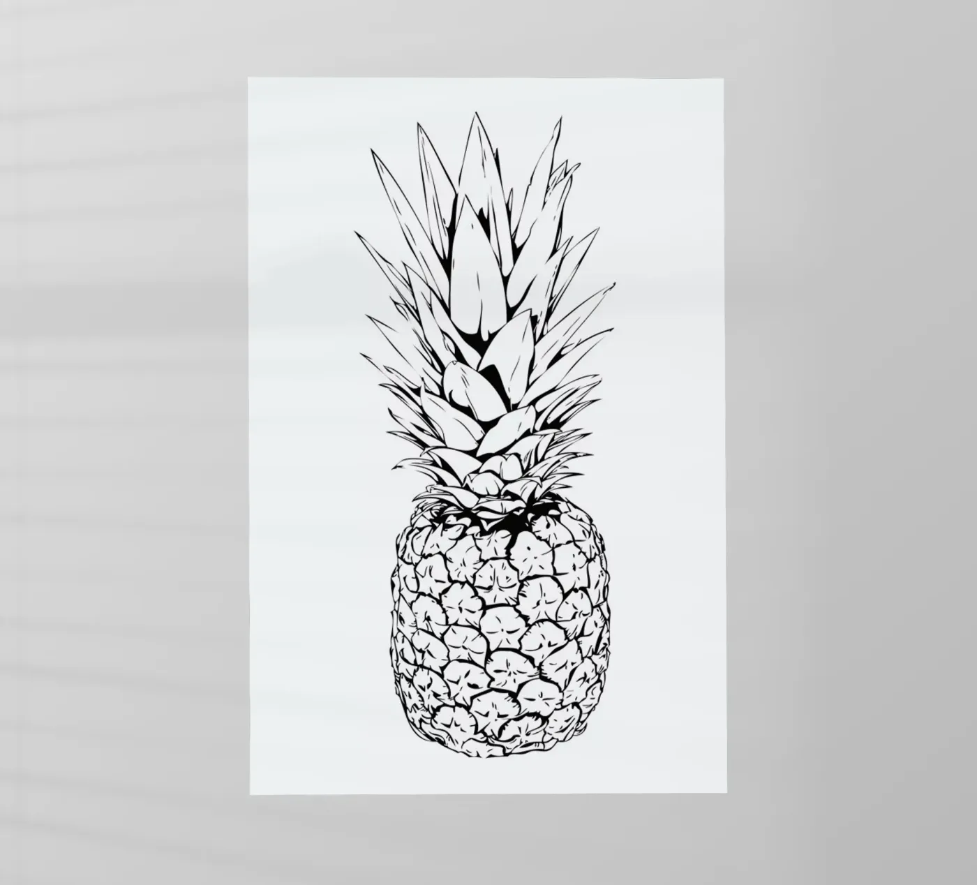 Pineapple backlit folie van Honeymoon Hotel