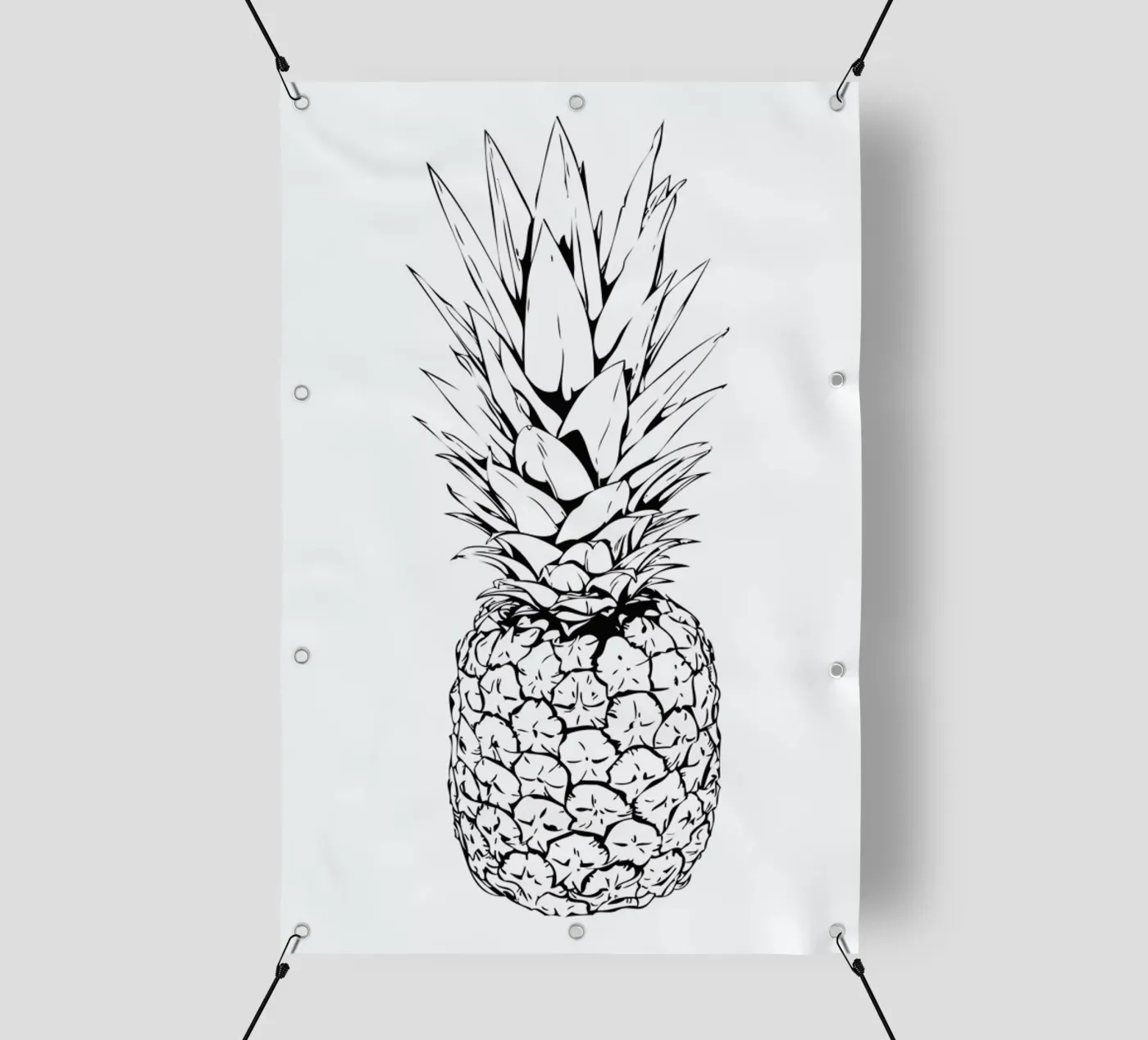 Pineapple telo in pvc da Honeymoon Hotel