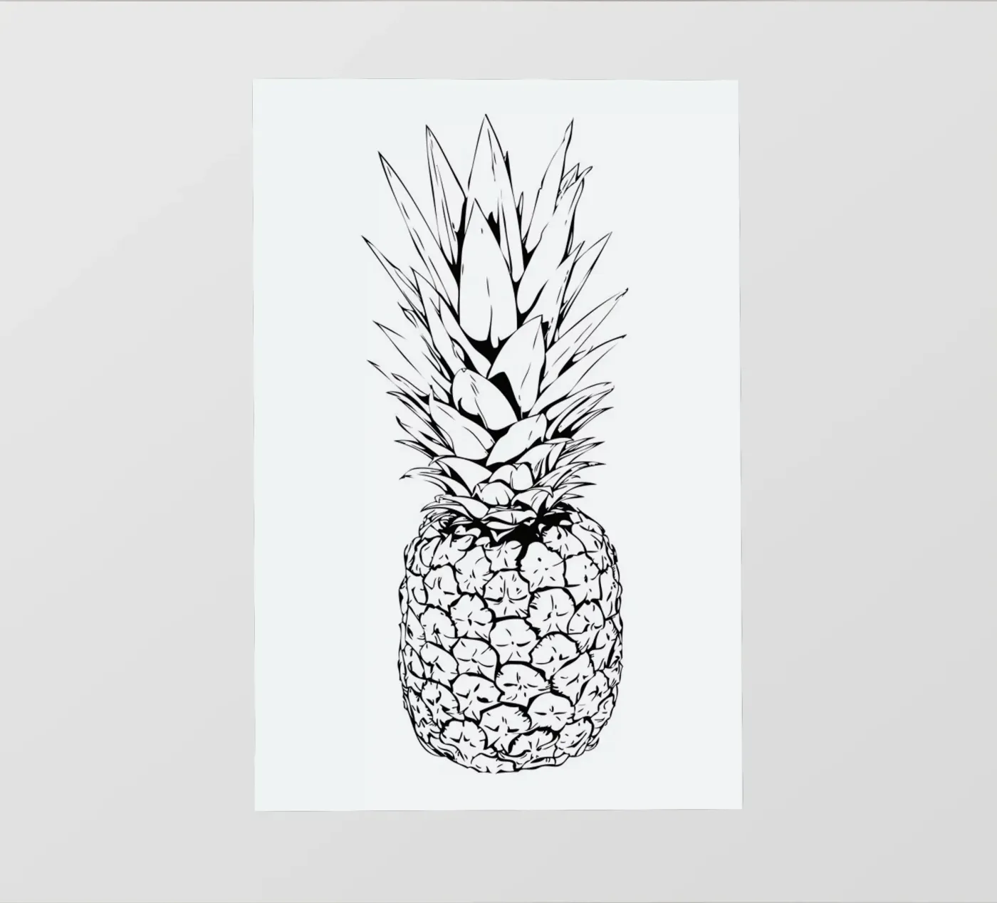 Pineapple telo in pvc da Honeymoon Hotel