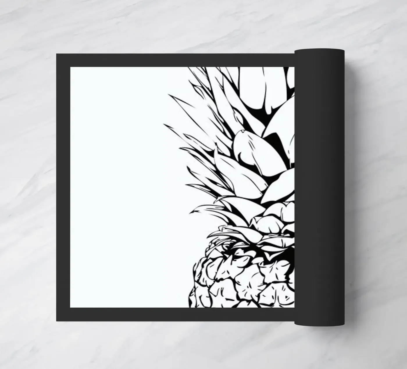 Pineapple deurmat van Honeymoon Hotel