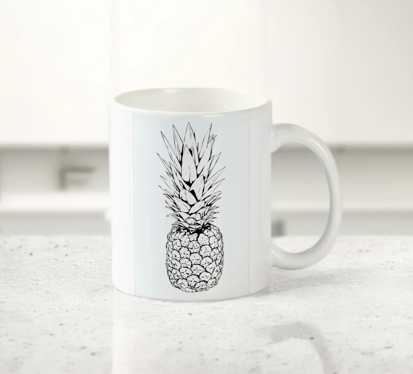Pineapple ceramic mug by Honeymoon Hotel