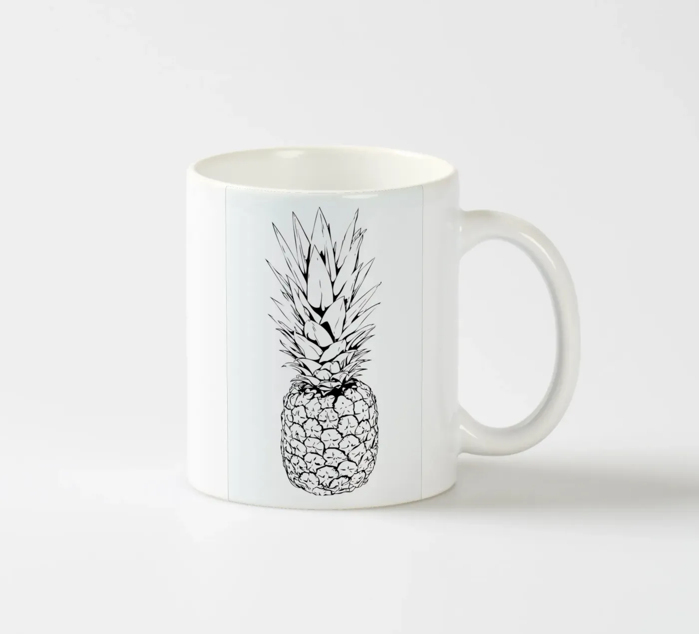 Pineapple ceramic mug by Honeymoon Hotel