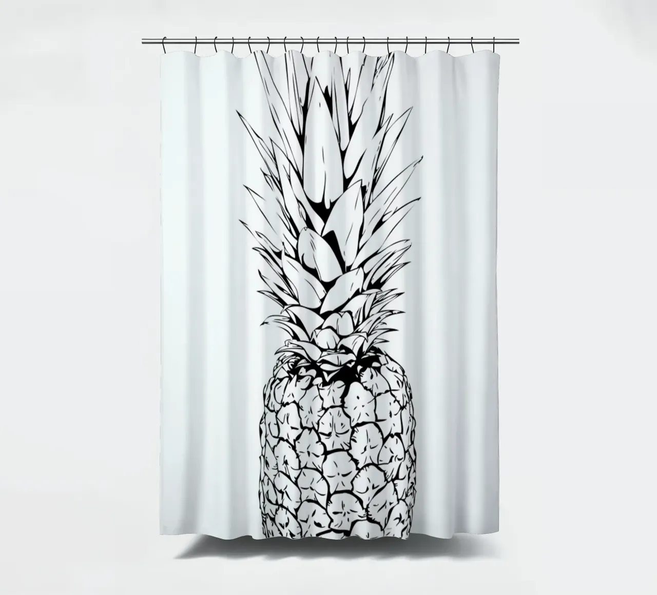 Pineapple douchegordijn van Honeymoon Hotel