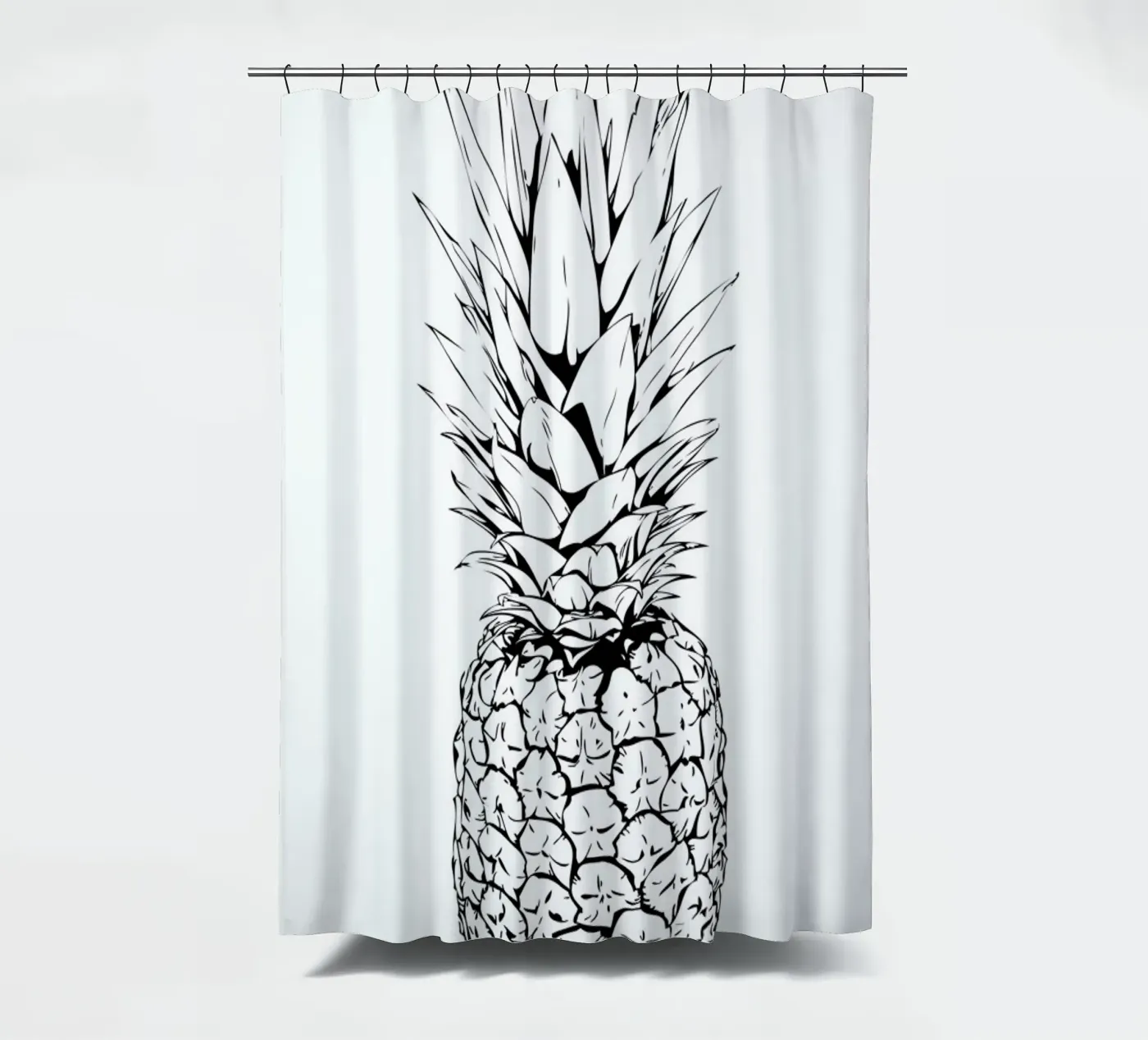 Pineapple douchegordijn van Honeymoon Hotel