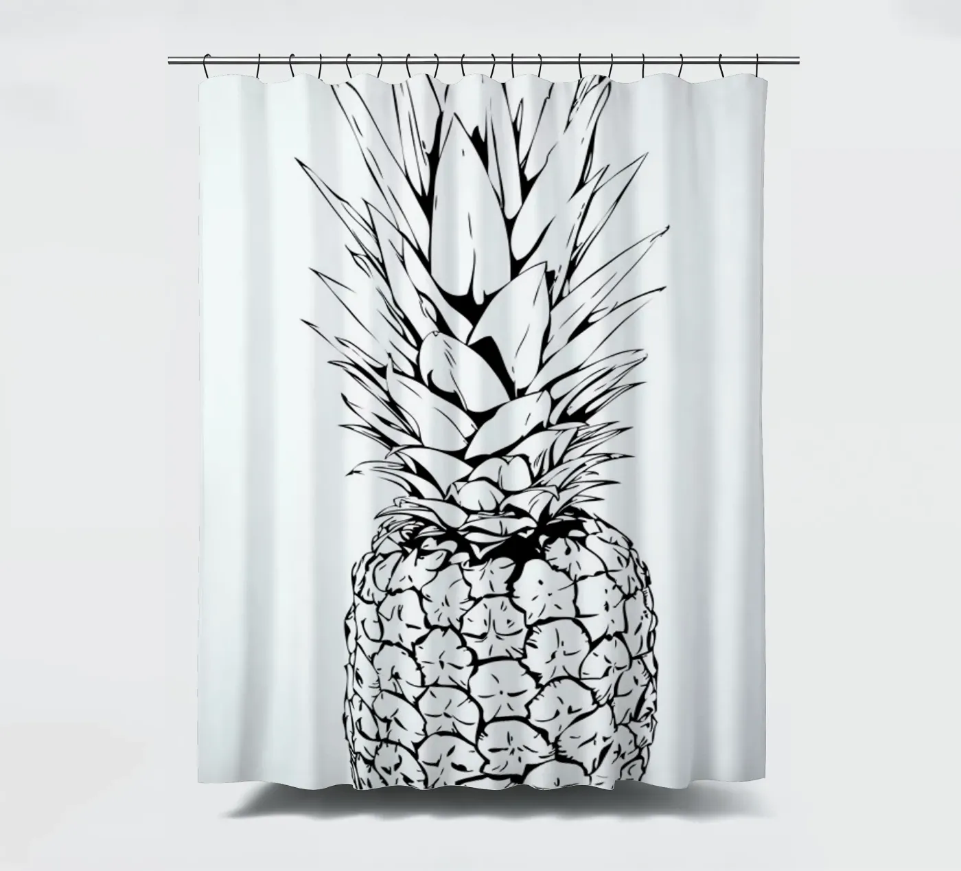 Pineapple douchegordijn van Honeymoon Hotel