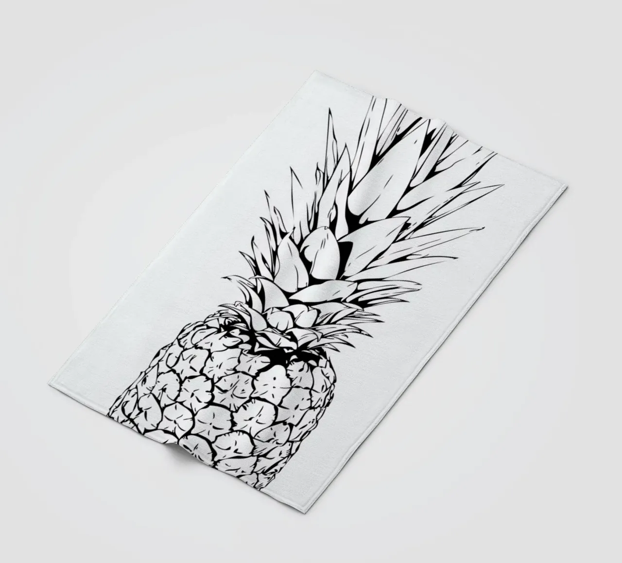 Pineapple Fleecedecke von Honeymoon Hotel