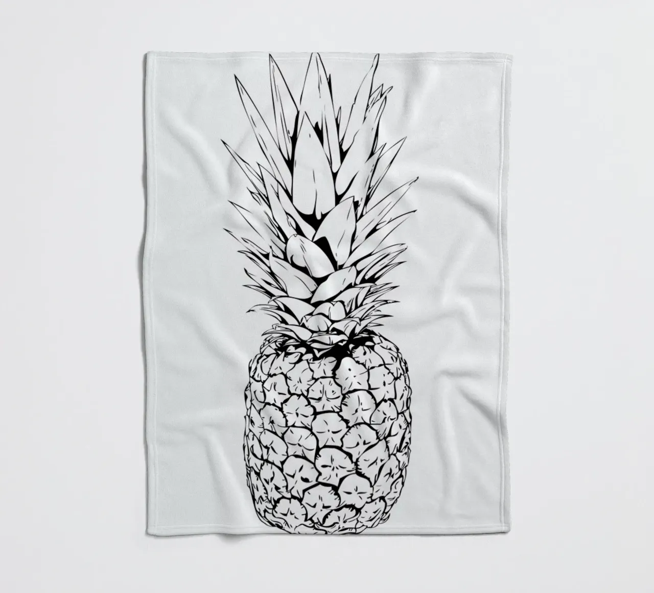 Pineapple Fleecedecke von Honeymoon Hotel