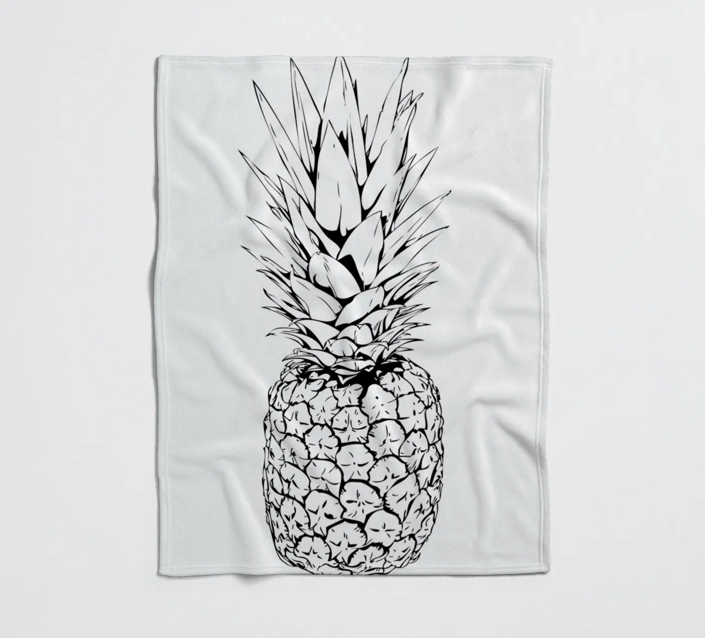 Pineapple fleecedeken van Honeymoon Hotel