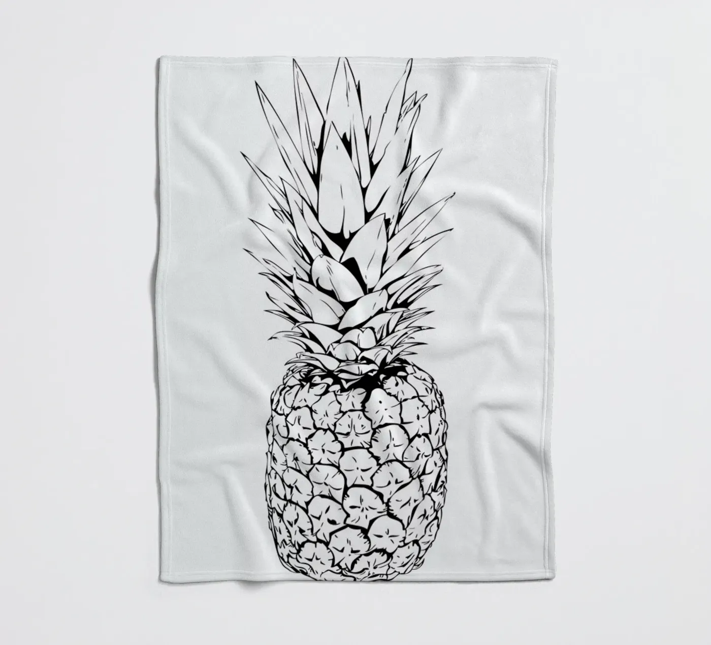 Pineapple fleecedeken van Honeymoon Hotel