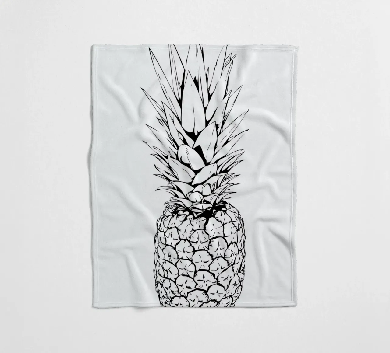 Pineapple Fleecedecke von Honeymoon Hotel
