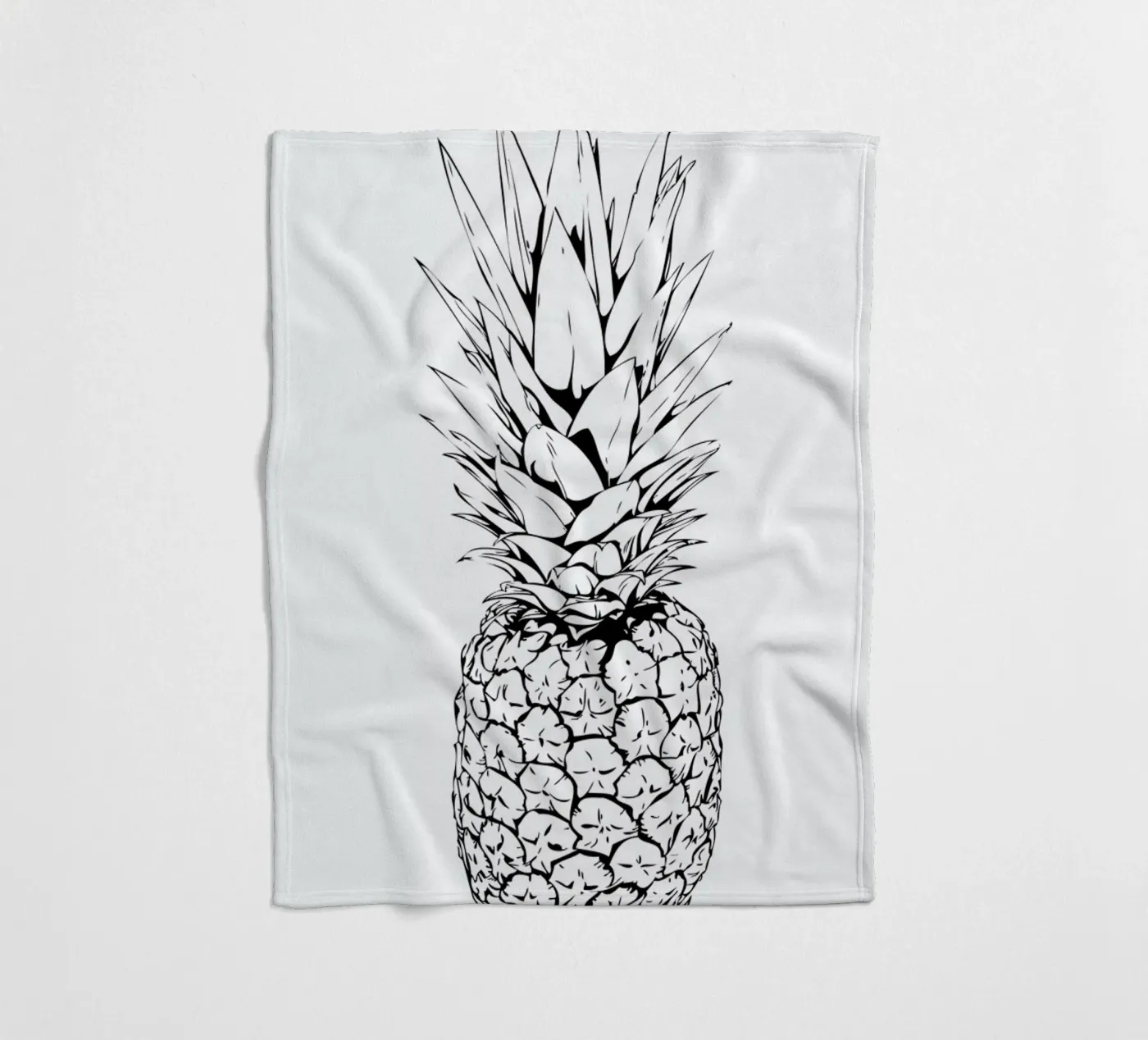Pineapple fleecedeken van Honeymoon Hotel