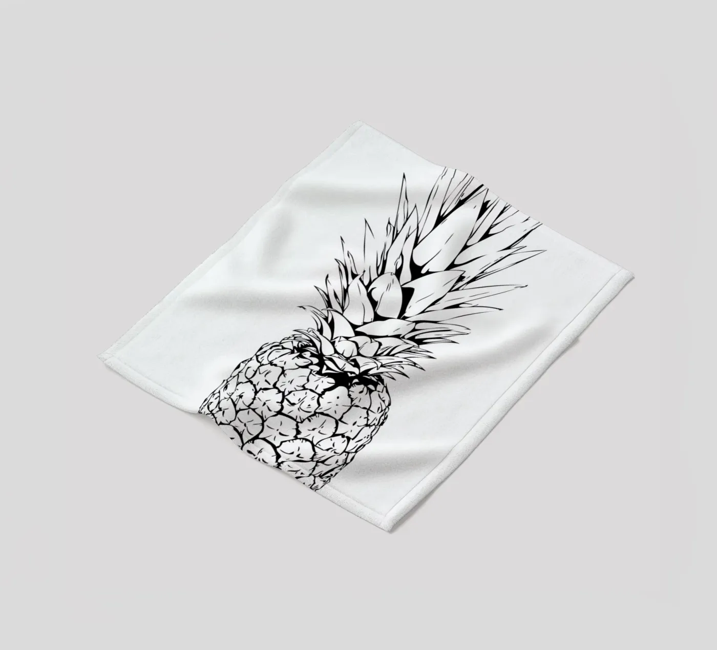 Pineapple fleecedeken van Honeymoon Hotel