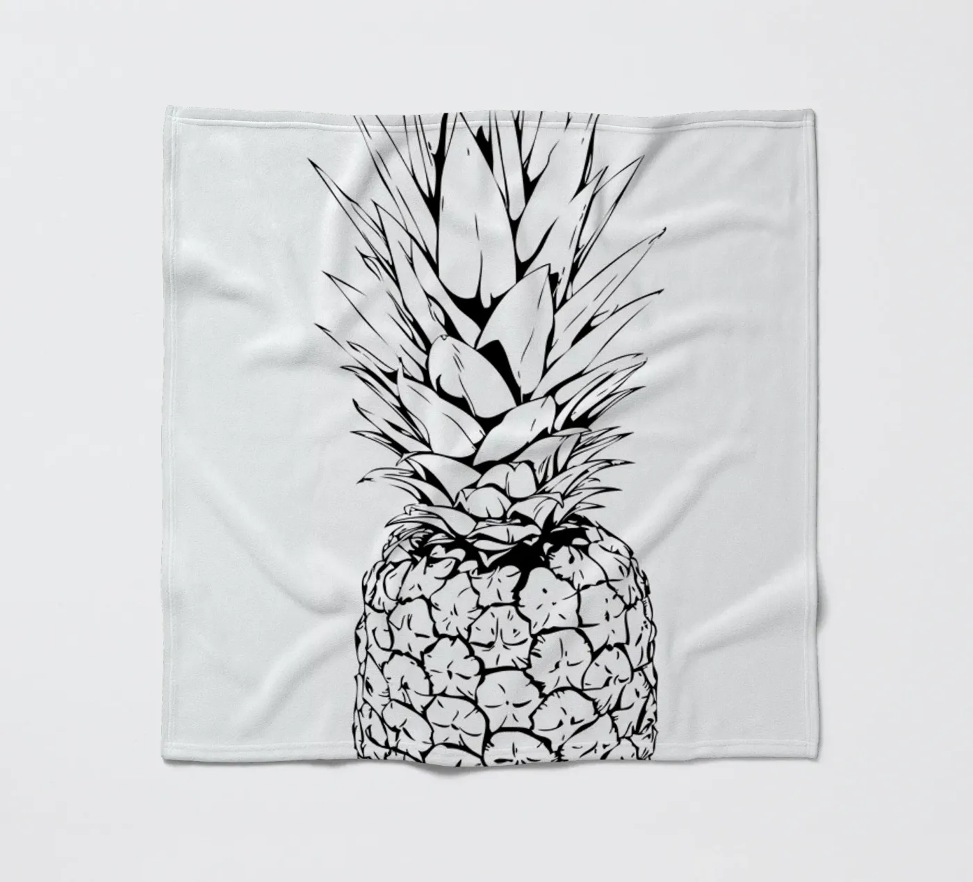 Pineapple fleecedeken van Honeymoon Hotel
