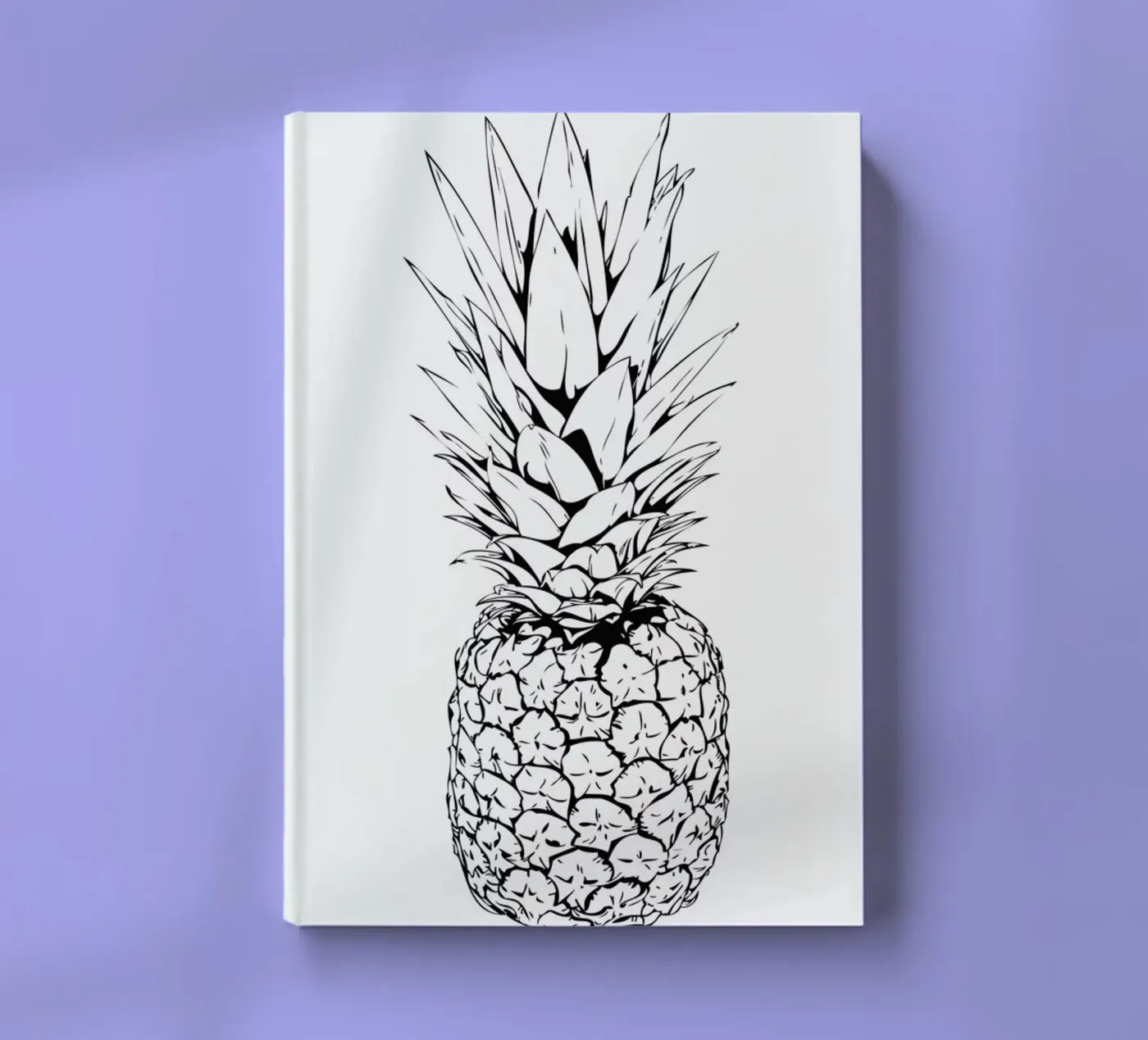 Pineapple notebook by Honeymoon Hotel