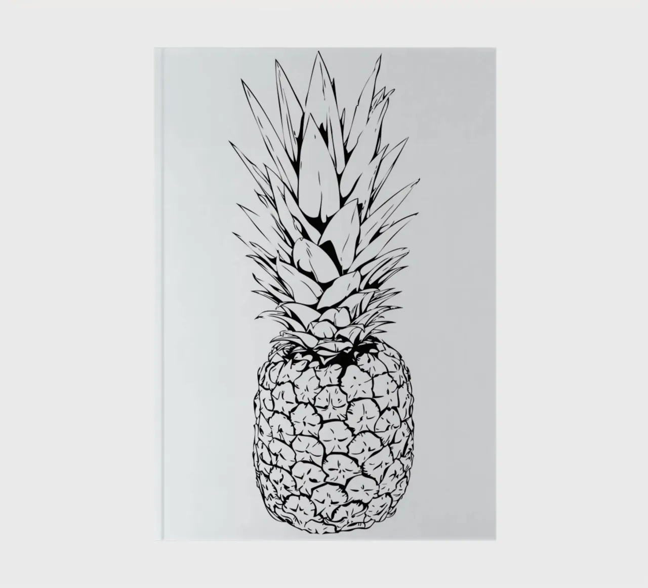 Pineapple notebook by Honeymoon Hotel