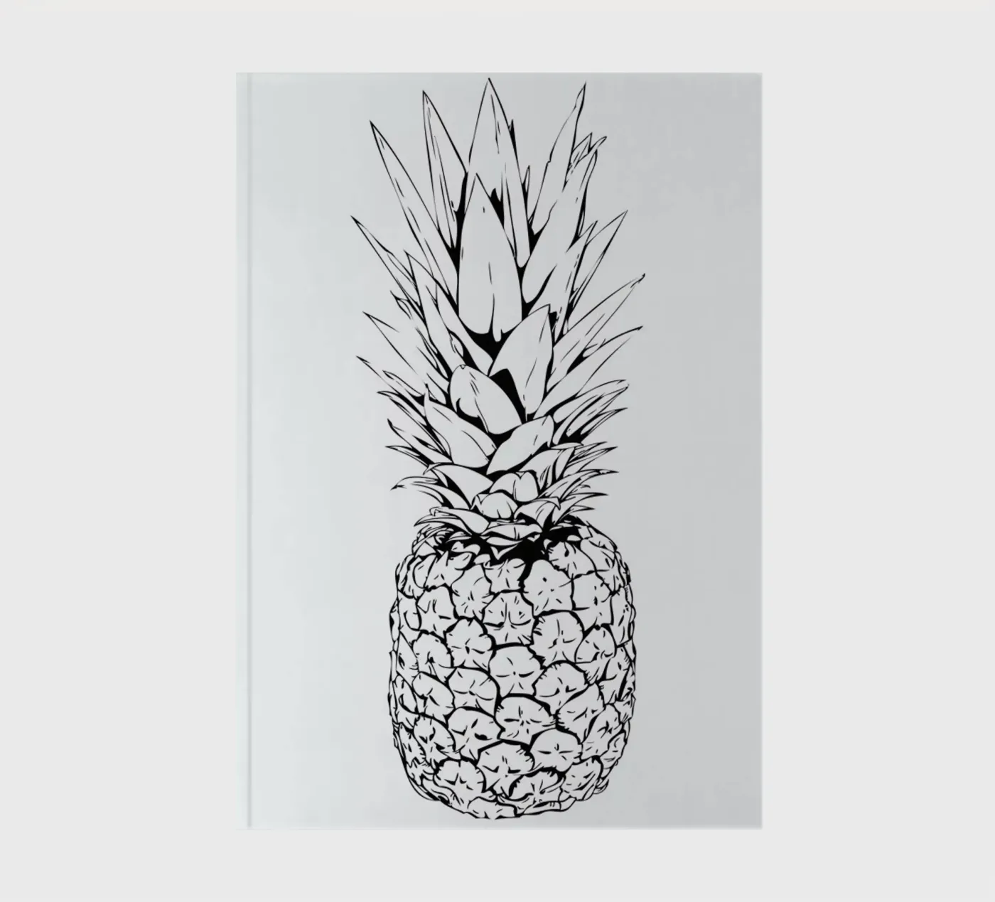 Pineapple notebook by Honeymoon Hotel