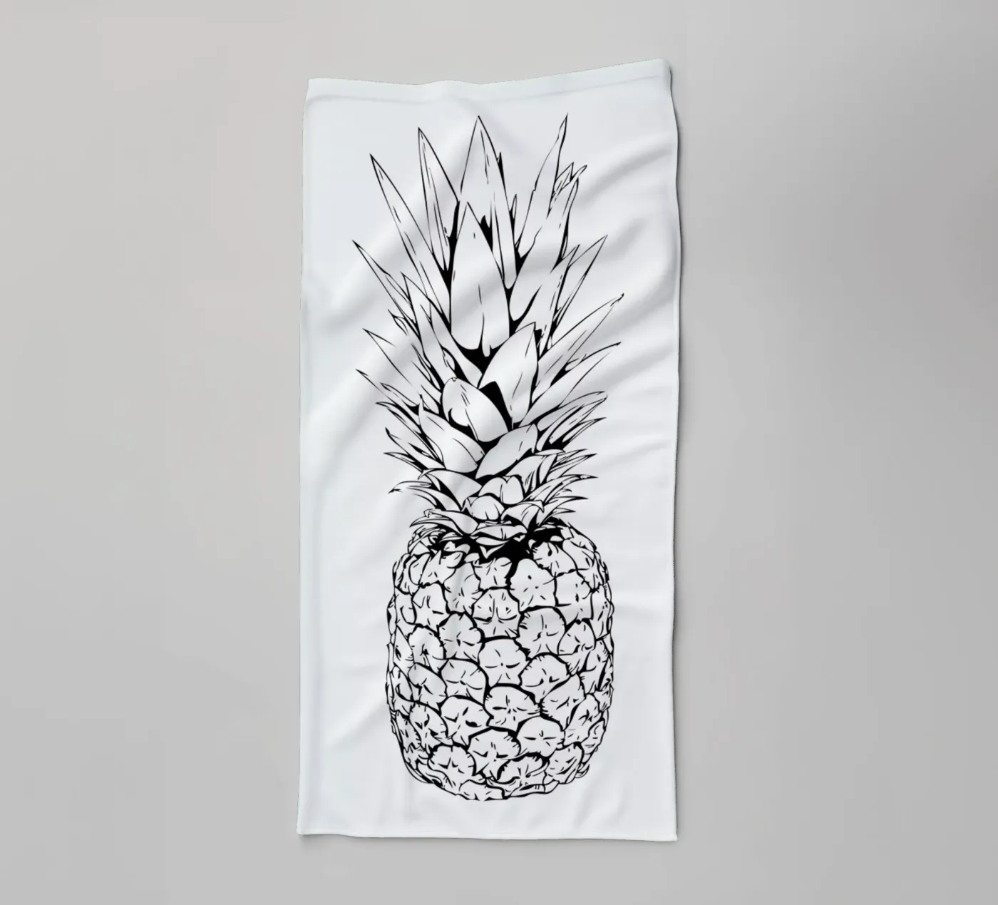 Pineapple badhanddoek van Honeymoon Hotel