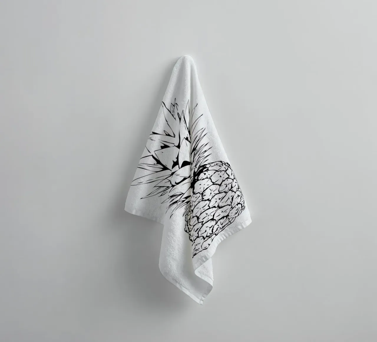 Pineapple towel by Honeymoon Hotel