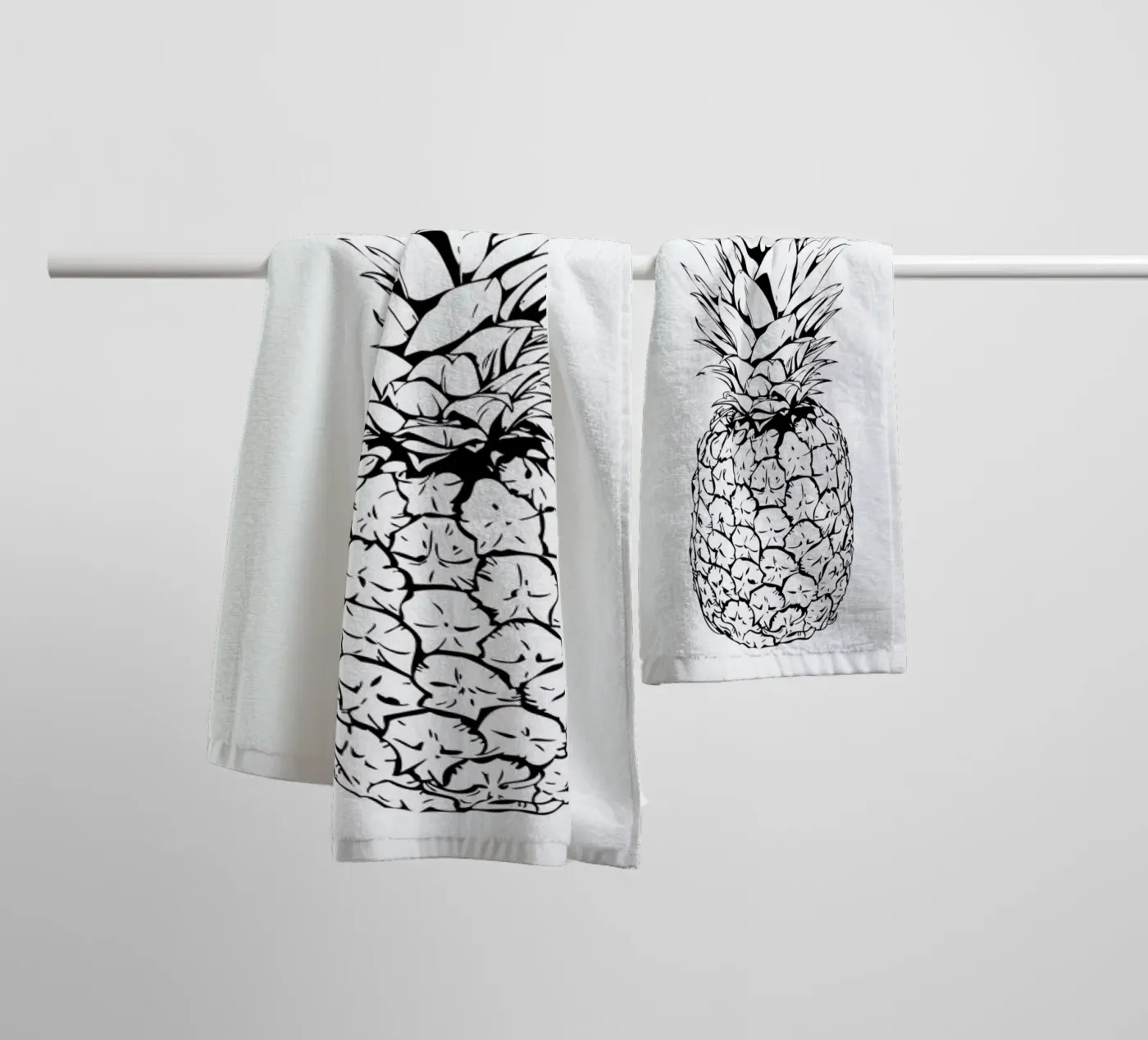 Pineapple Handtuch von Honeymoon Hotel