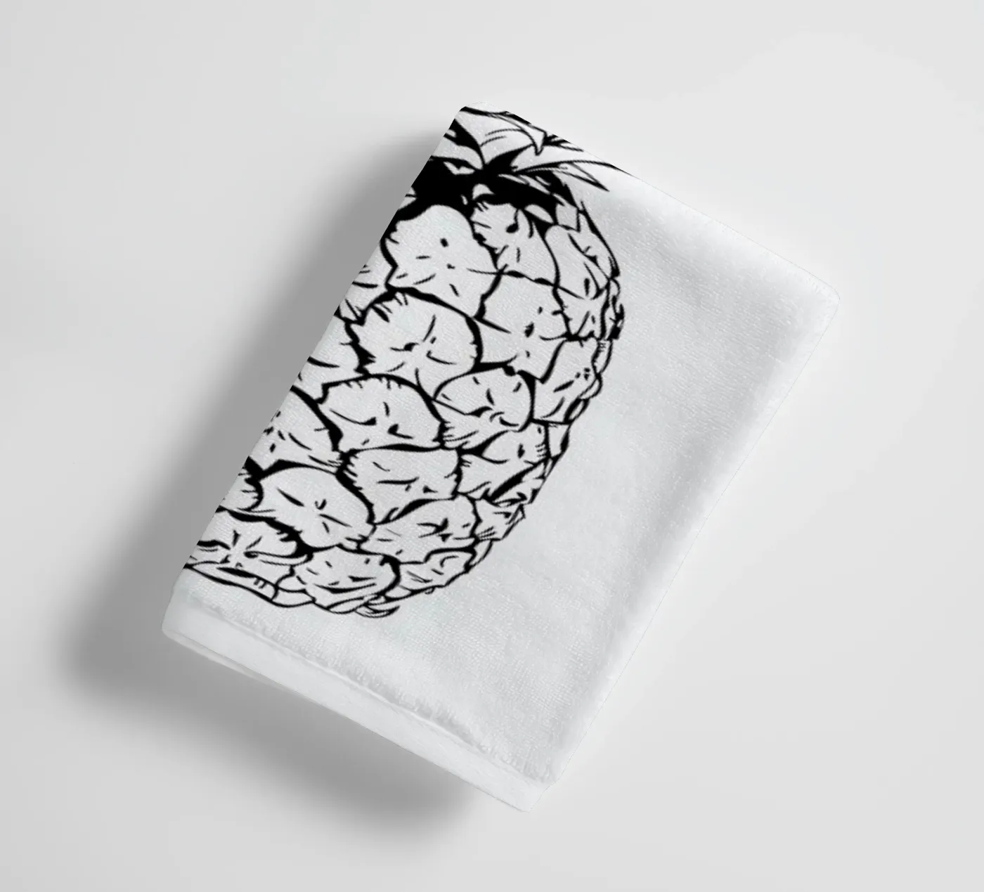 Pineapple badhanddoek van Honeymoon Hotel