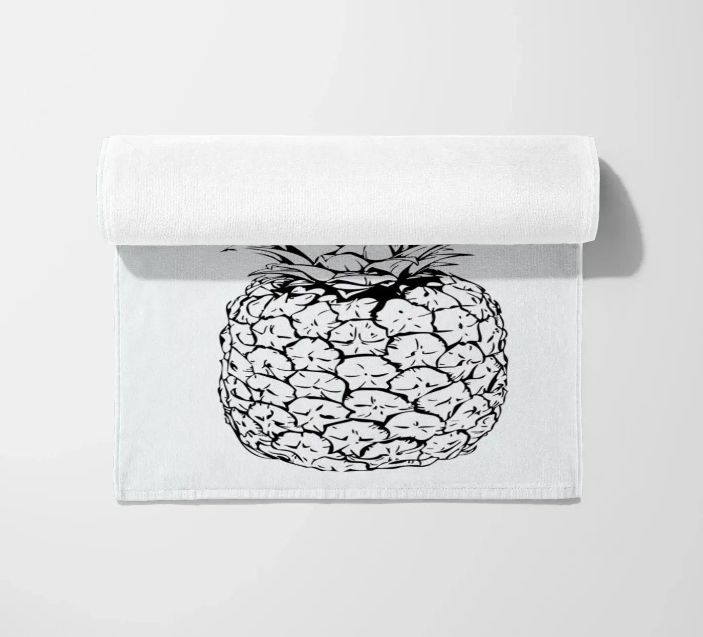 Pineapple strandhanddoek van Honeymoon Hotel