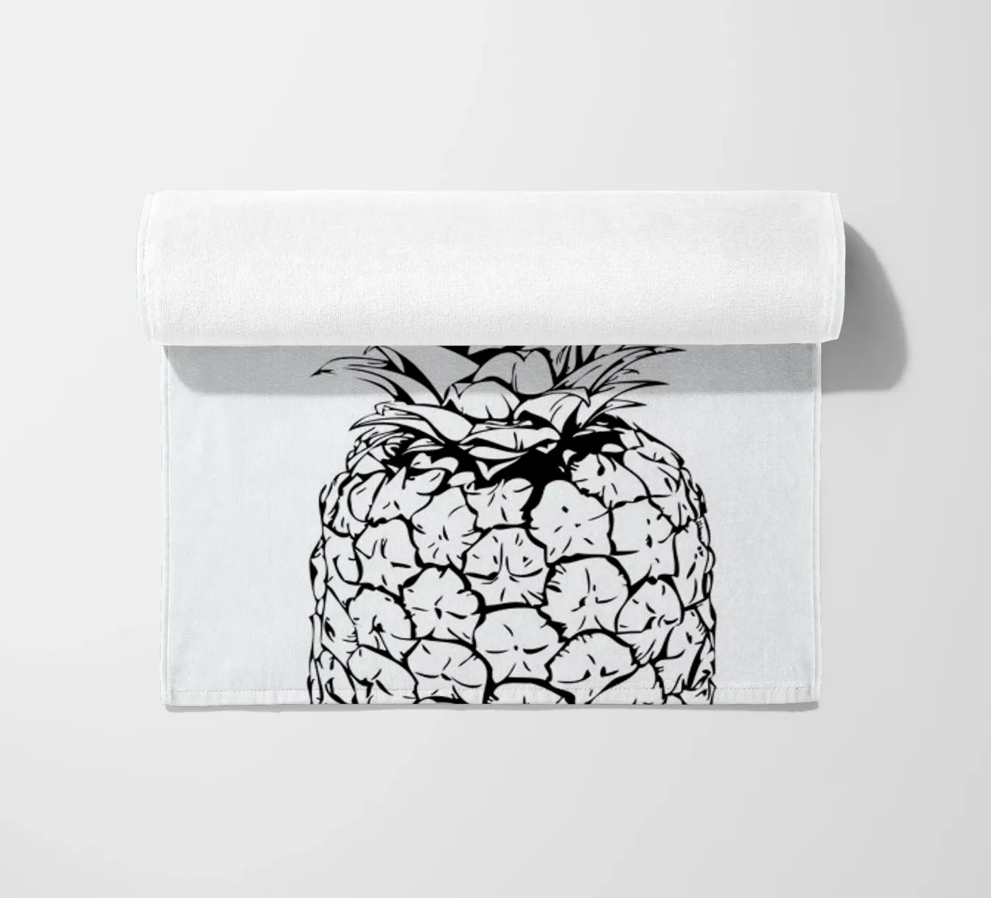 Pineapple strandhanddoek van Honeymoon Hotel