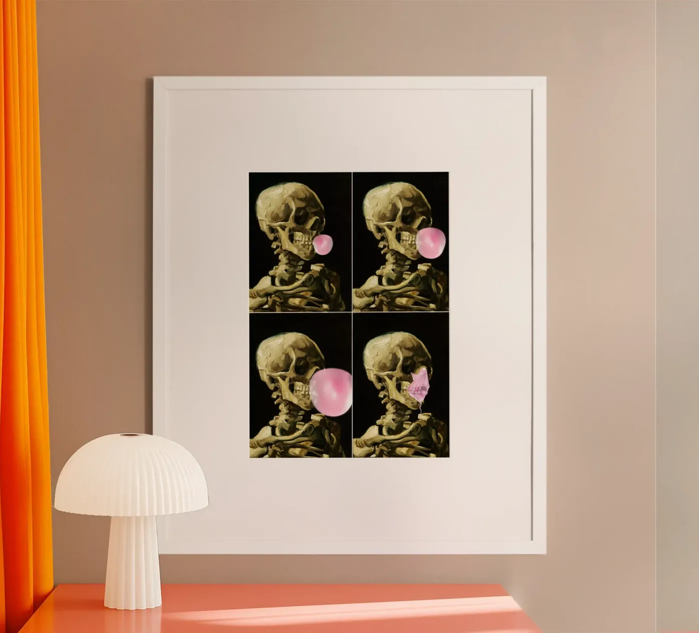 Skull Gum Explosion poster da Dikhotomy