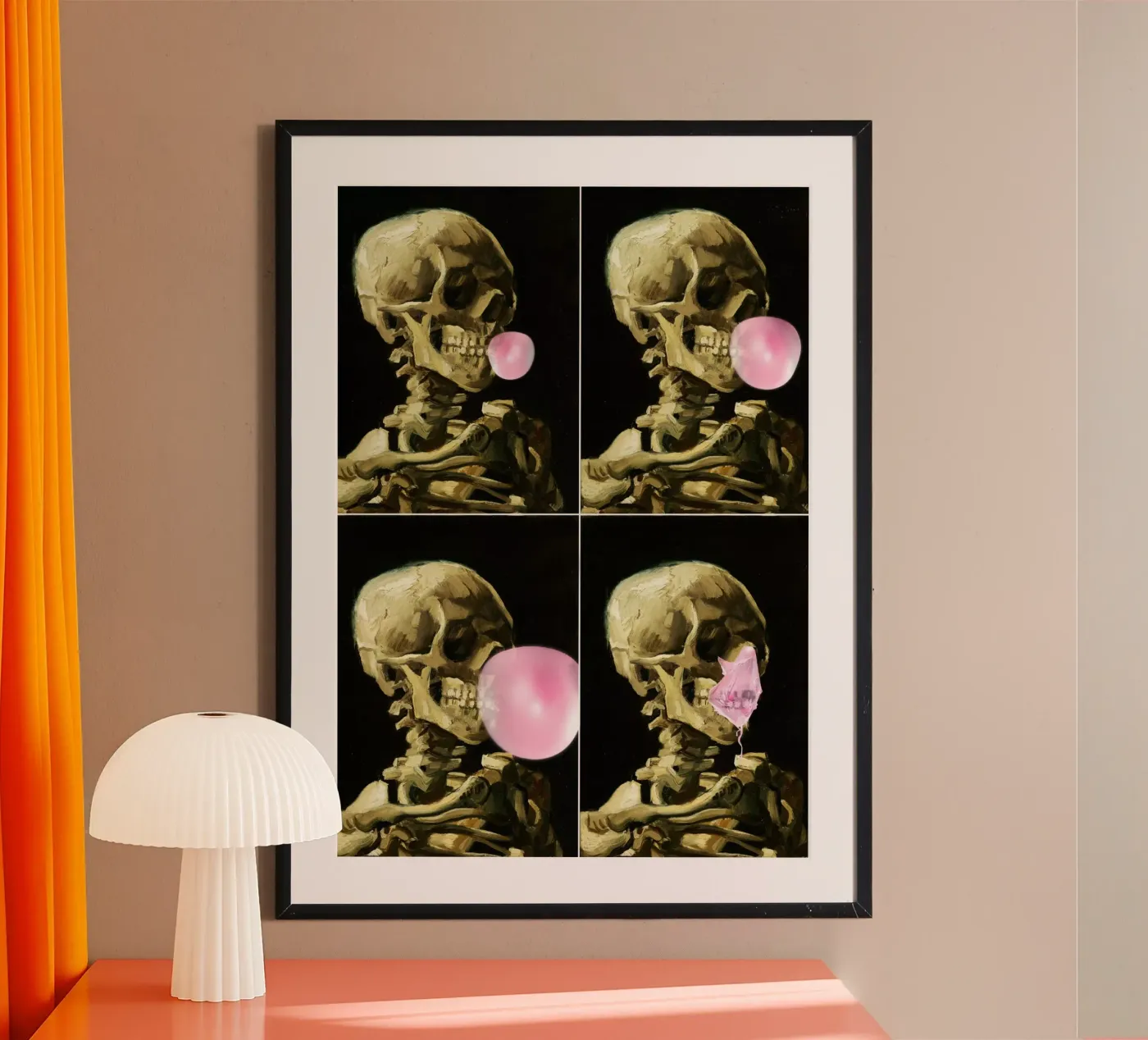 Skull Gum Explosion poster da Dikhotomy