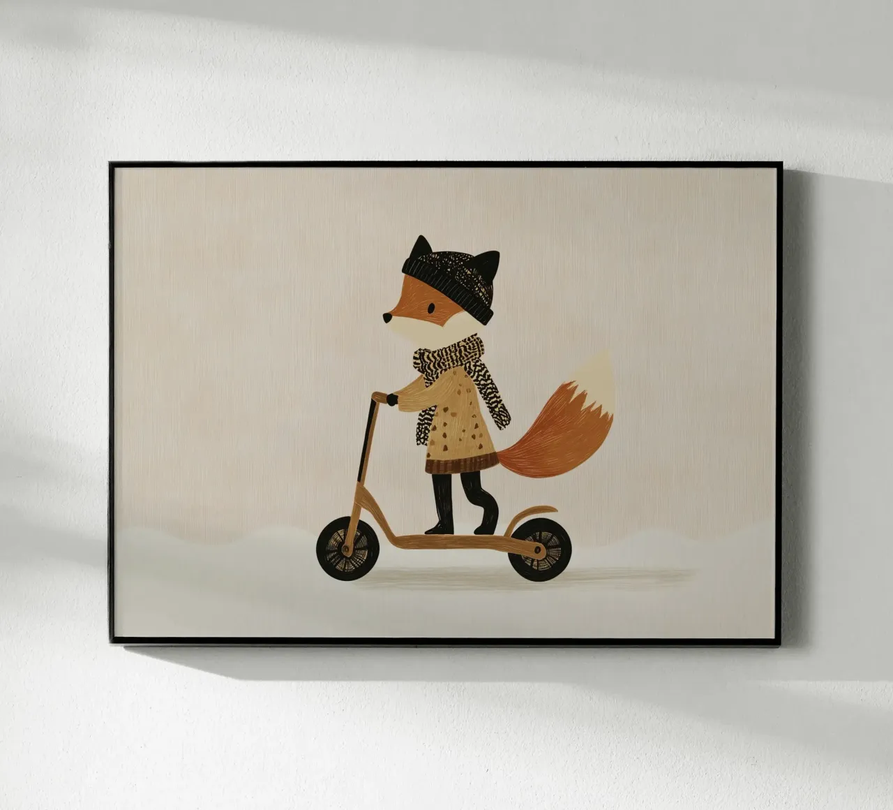 Scooter Fox plexiglass da Dreamy Nursery