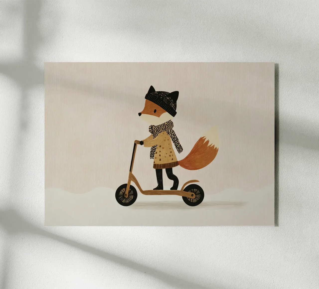 Scooter Fox plexiglass da Dreamy Nursery