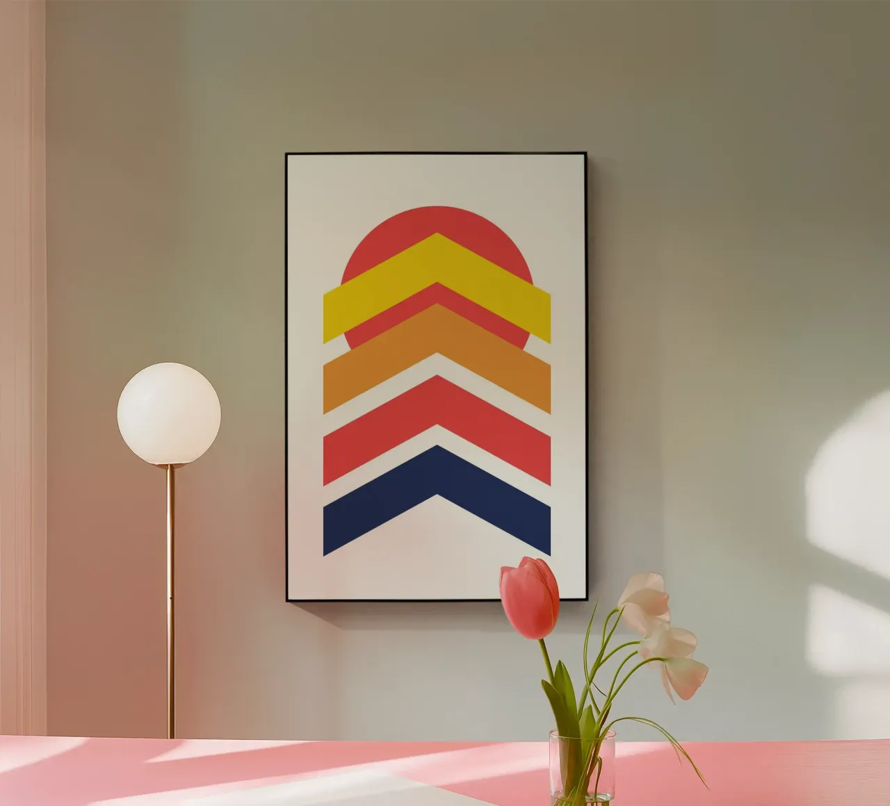 Arrow Building Abstract plexiglass da Studio Fun Boy