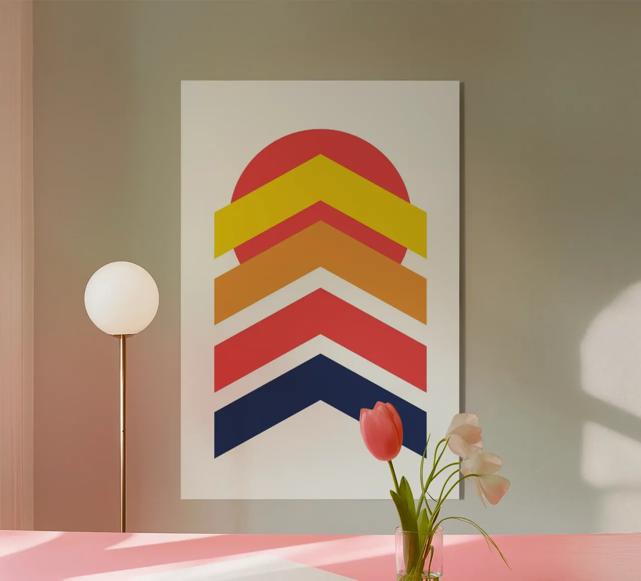 Arrow Building Abstract plexiglass da Studio Fun Boy