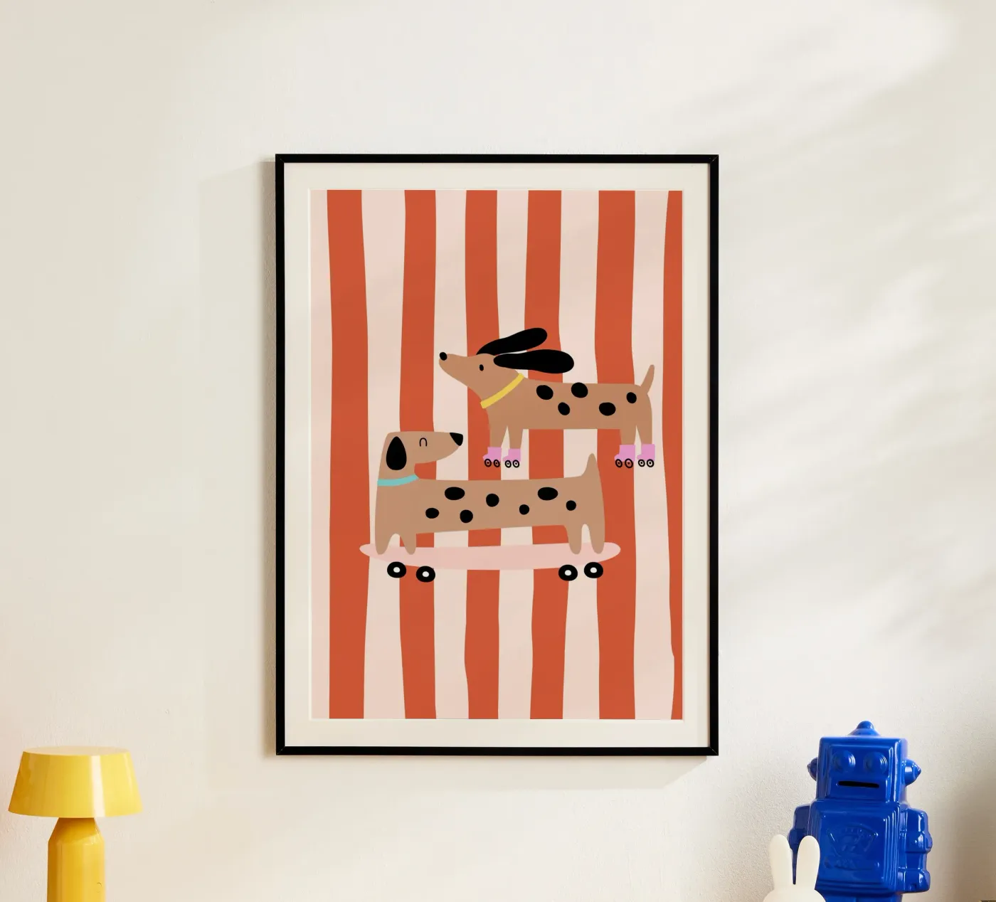 Dackel Sakteboard poster de PurePeachKids