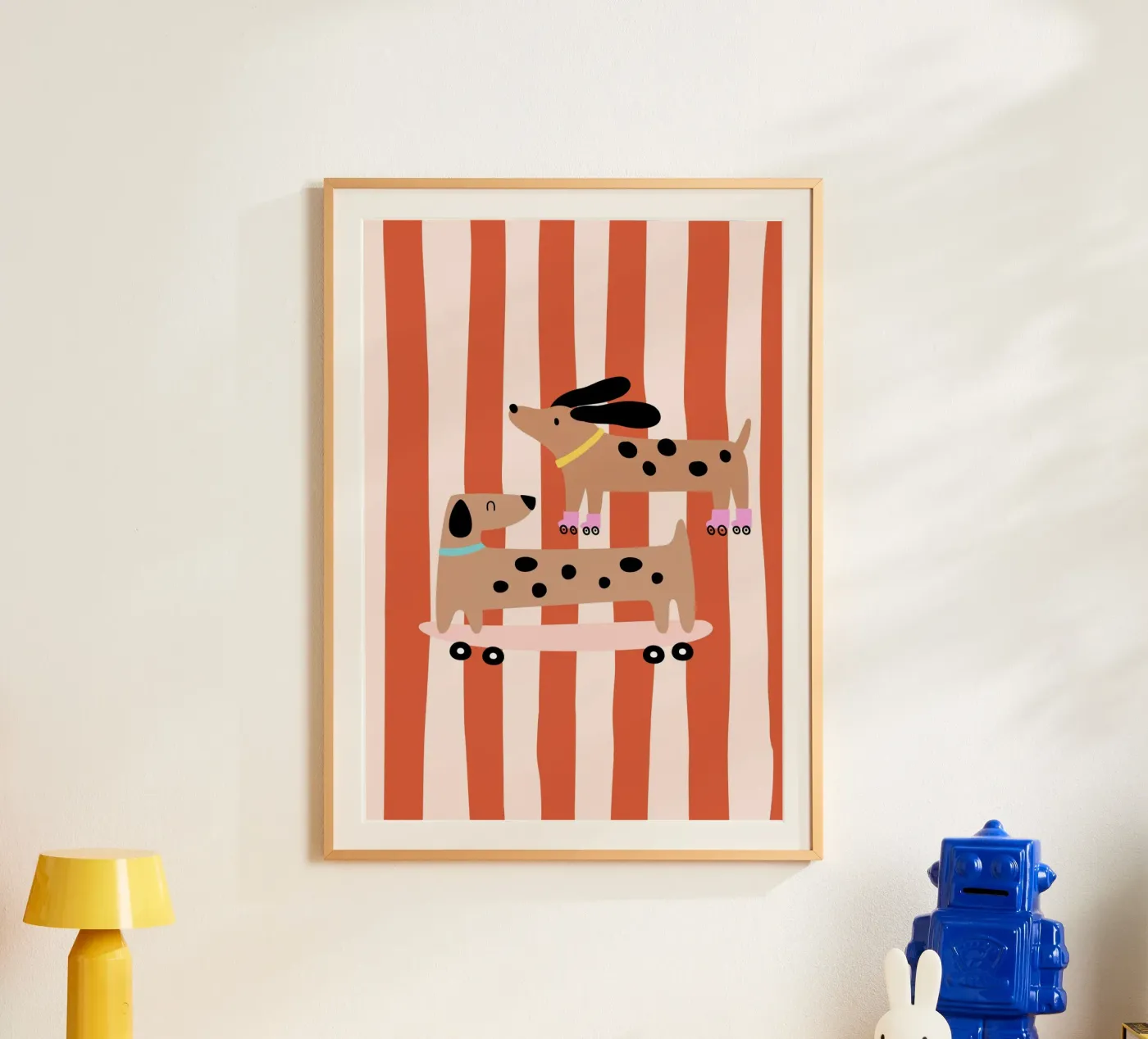 Dackel Sakteboard poster de PurePeachKids