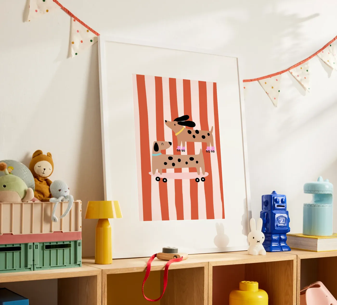Dackel Sakteboard poster de PurePeachKids