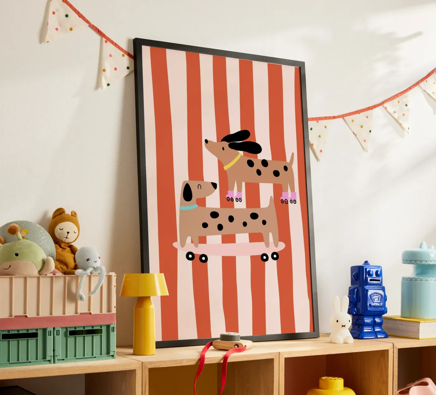 Dackel Sakteboard poster de PurePeachKids