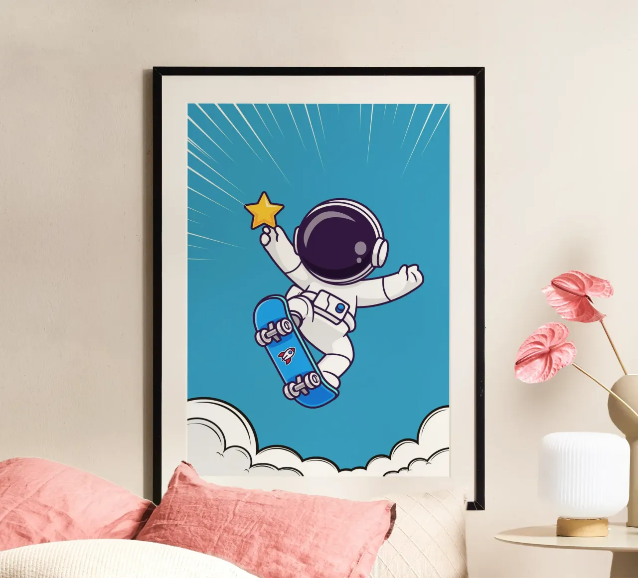 Astronaut poster da PurePeachKids