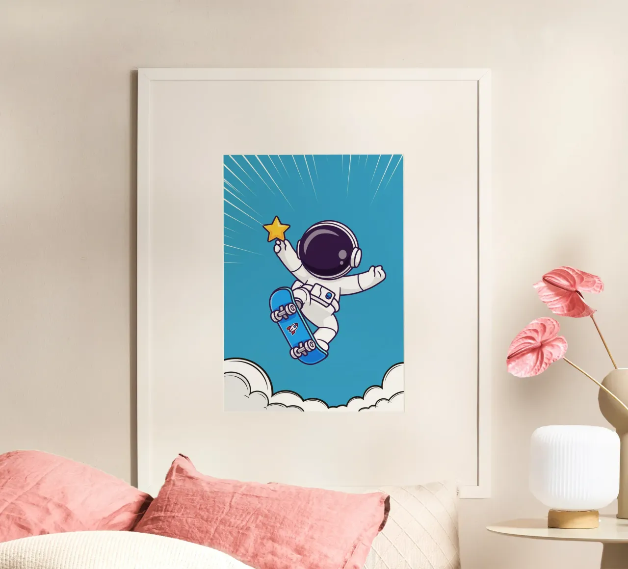 Astronaut poster da PurePeachKids