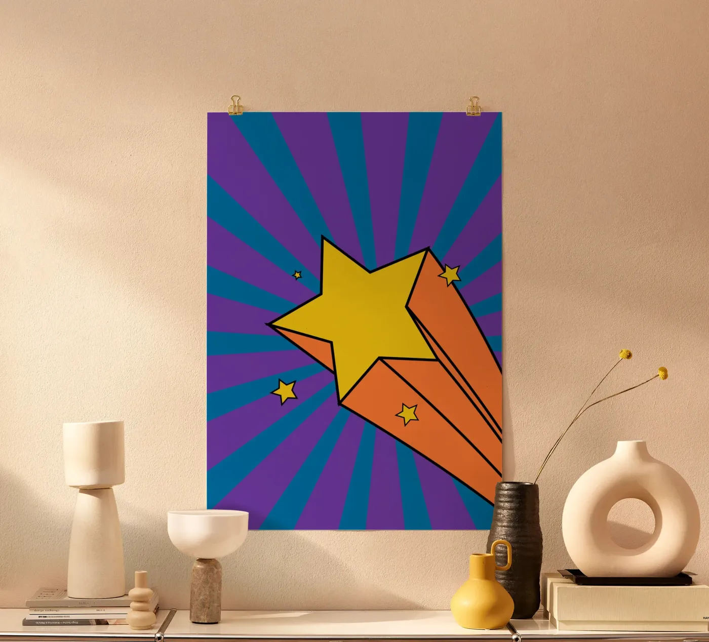Star Poster von PurePeachKids