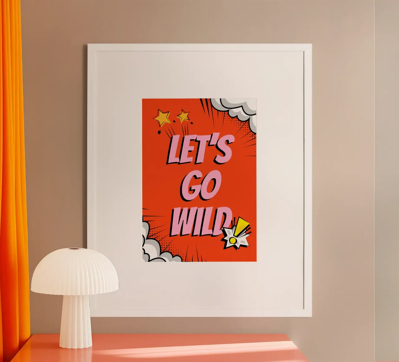Let's Go Wild poster da PurePeachKids