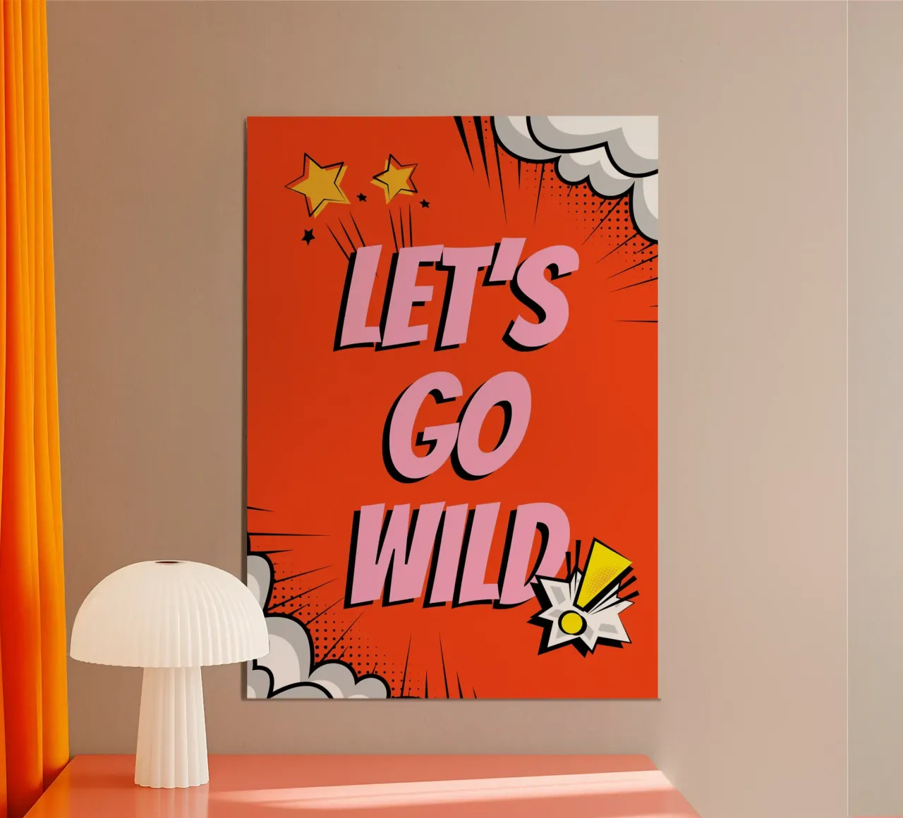 Let's Go Wild poster da PurePeachKids