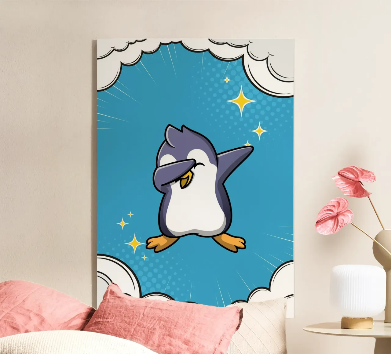 Pinguin plexiglass da PurePeachKids