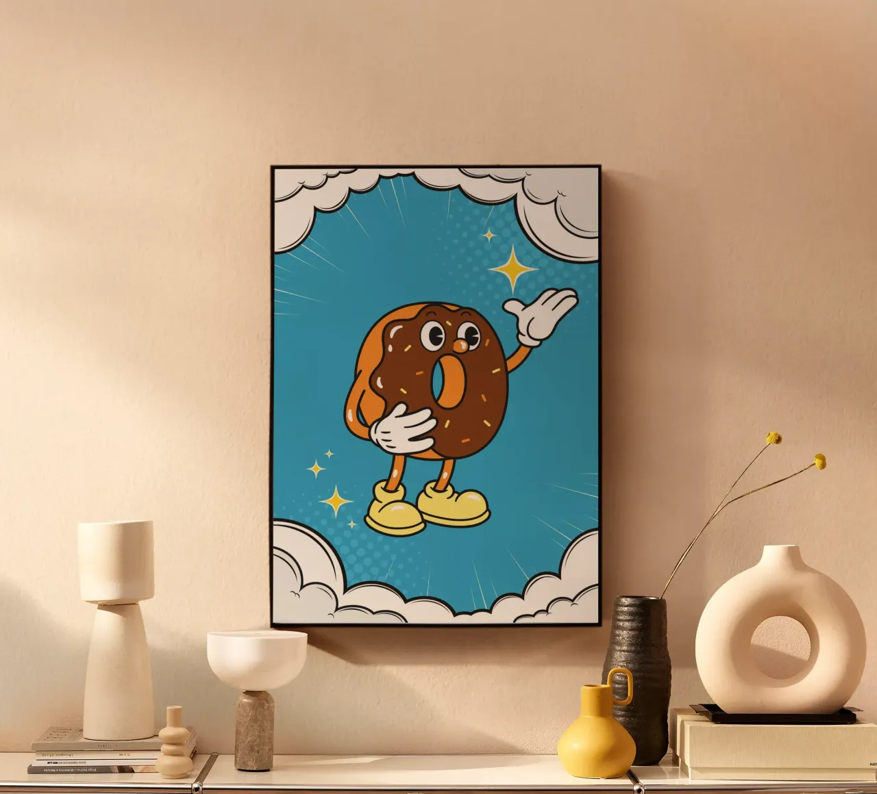 Donut acryl van PurePeachKids