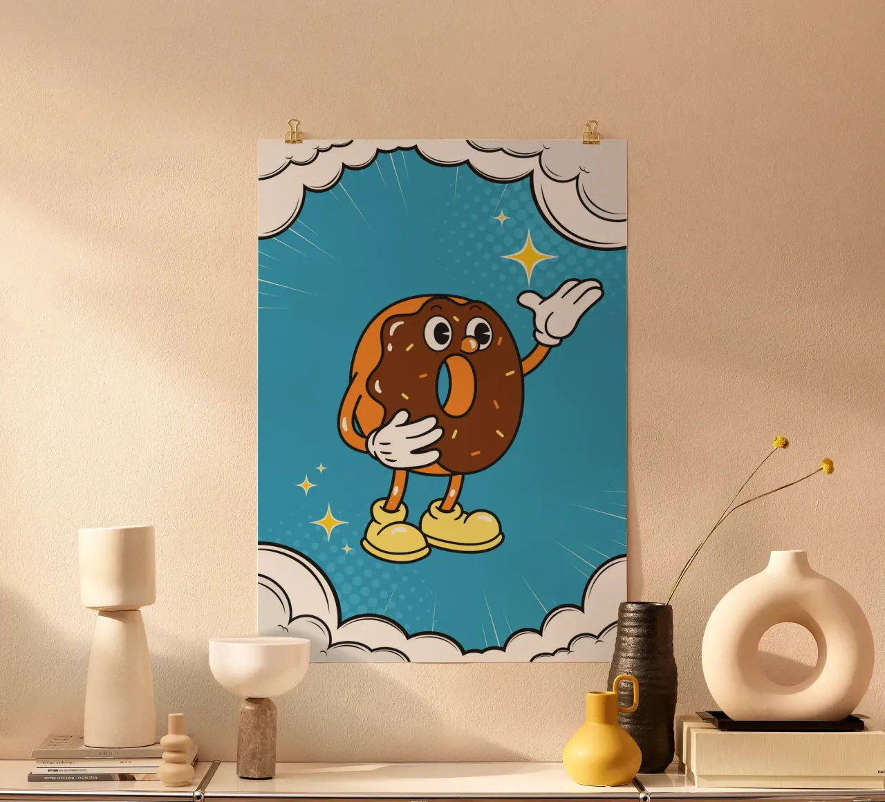 Donut poster da PurePeachKids