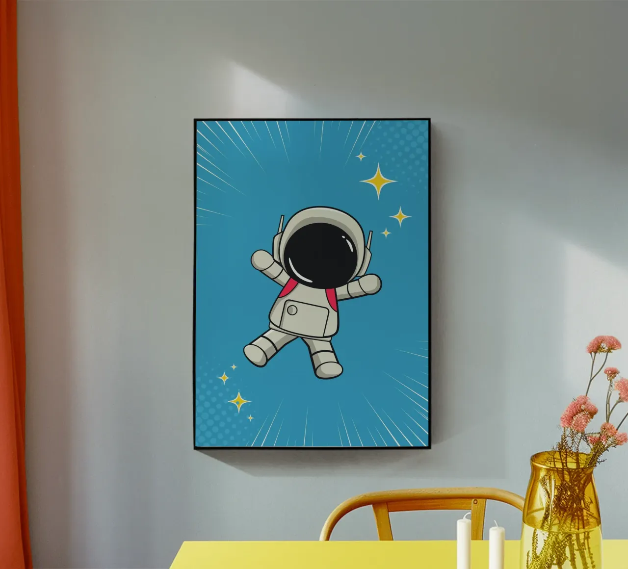 Flying Astronaut plexiglass da PurePeachKids