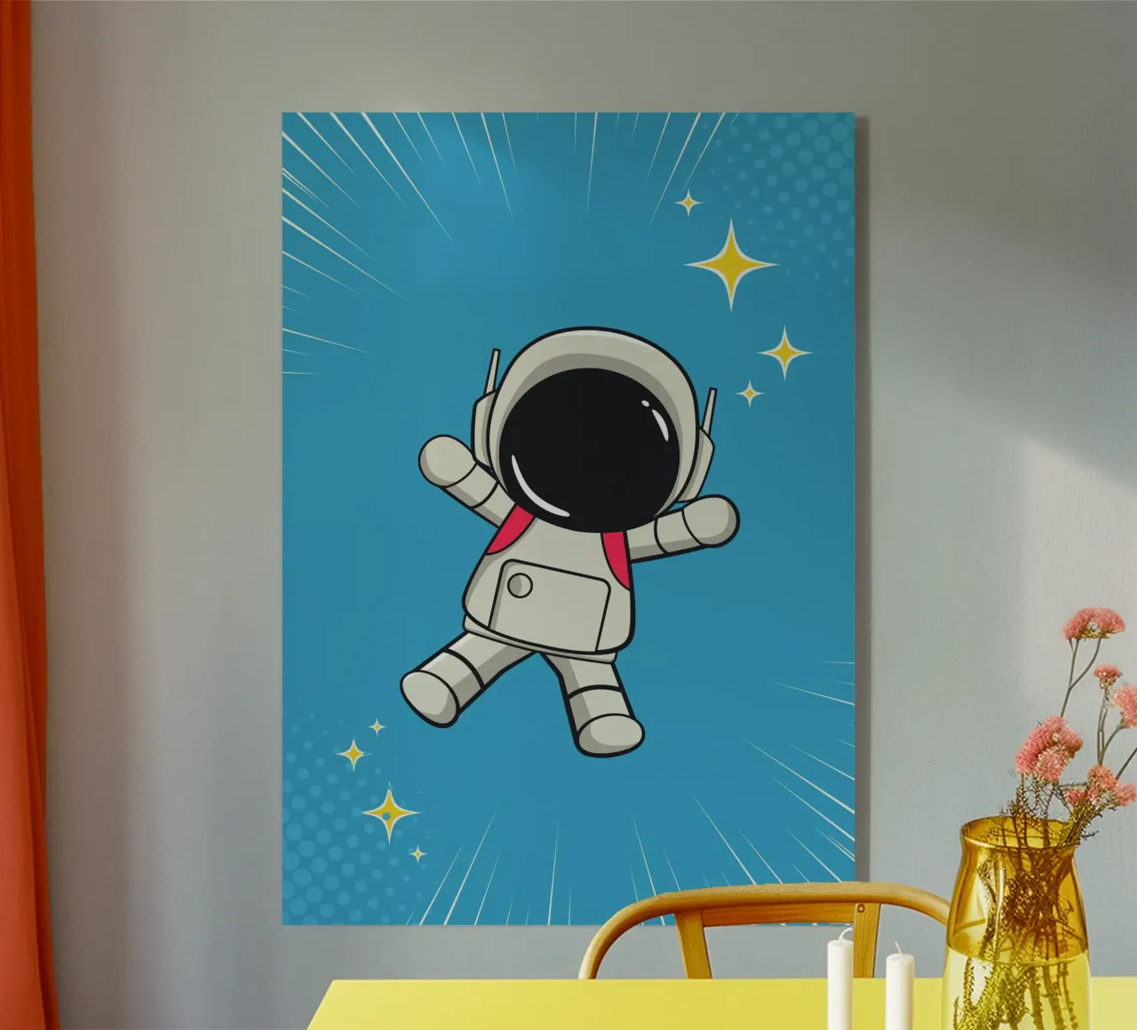 Flying Astronaut plexiglass da PurePeachKids